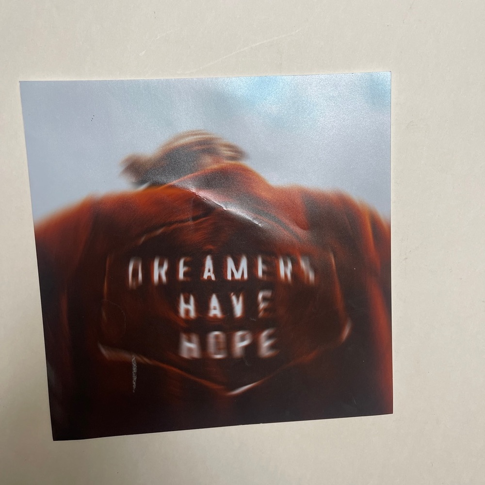 Photograph Art Blurred 8x8” Dreamers Have Hope  PROMOTIONAL FX PHOTO